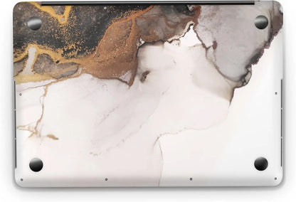 Sticker Master Abstract Black and Gold Ink Evrensel Sticker Dizüstü Bilgisayar Vinil Sticker Decal Sticker Master