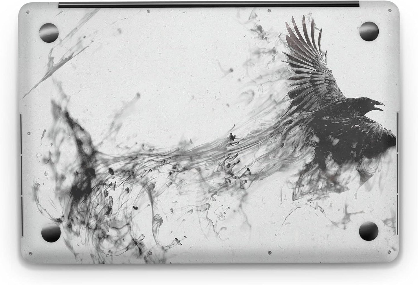 Sticker Master Black Eagle Evrensel Sticker Dizüstü Bilgisayar Vinil Sticker Decal 12" 13" 13.3" 14" 15" 15.4" 15.6 inç Dizüstü Bilgisayar Çıkartma Koruyucu Macbook Asus Acer Hp Lenovo Huawei Dell İçin