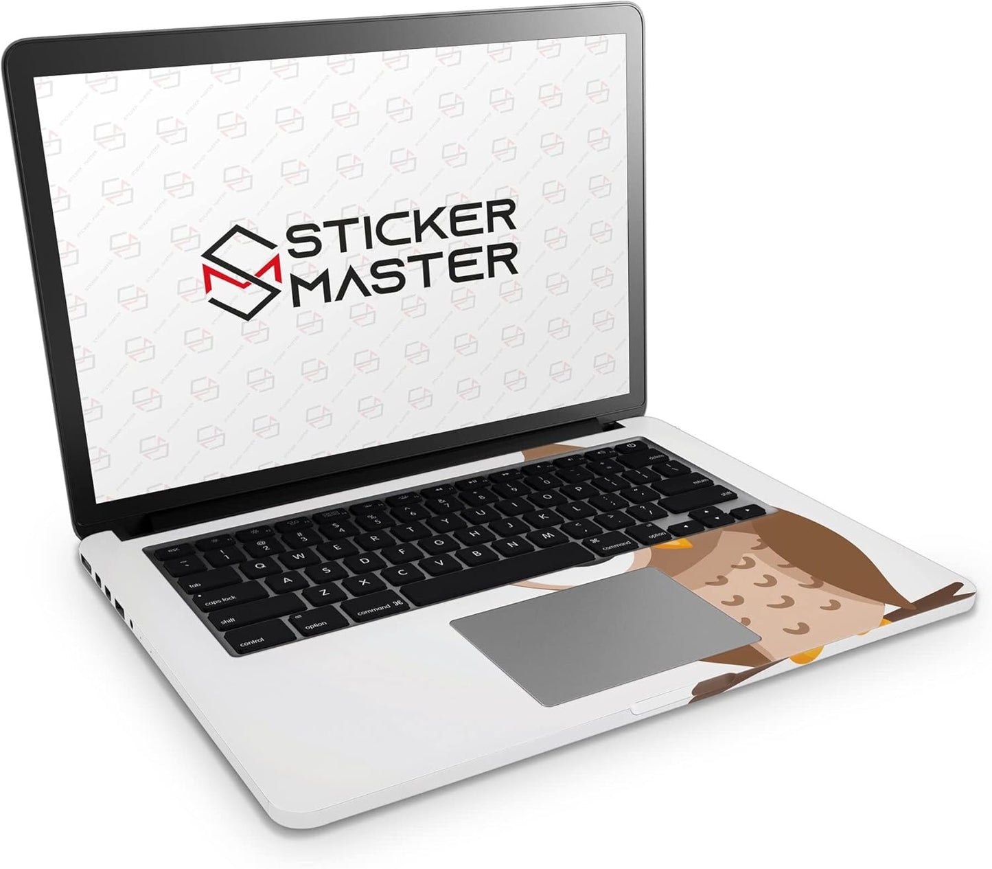 Sticker Master Cute Owl Evrensel Sticker Dizüstü Bilgisayar Vinil Sticker Decal 12" 13" 13.3" 14" 15" 15.4" 15.6 inç Dizüstü Bilgisayar Çıkartma Koruyucu Macbook Asus Acer Hp Lenovo Huawei Dell İçin