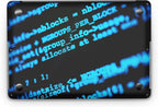 Sticker Master Hacking Codes Pattern Evrensel Sticker Dizüstü Bilgisayar Vinil Sticker Decal 12" 13" 13.3" 14" 15" 15.4" 15.6 inç Dizüstü Bilgisayar Çıkartma Koruyucu Macbook Asus Acer Hp Lenovo Huawei Dell İçin