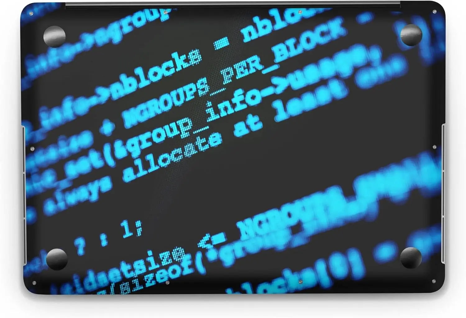 Sticker Master Hacking Codes Pattern Evrensel Sticker Dizüstü Bilgisayar Vinil Sticker Decal 12" 13" 13.3" 14" 15" 15.4" 15.6 inç Dizüstü Bilgisayar Çıkartma Koruyucu Macbook Asus Acer Hp Lenovo Huawei Dell İçin Sticker Master