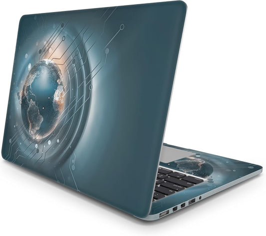 Sticker Master World Map Evrensel Sticker Dizüstü Bilgisayar Vinil Sticker Decal 12" 13" 13.3" 14" 15" 15.4" 15.6 inç Dizüstü Bilgisayar Çıkartma Koruyucu Macbook Asus Acer Hp Lenovo Huawei Dell İçin