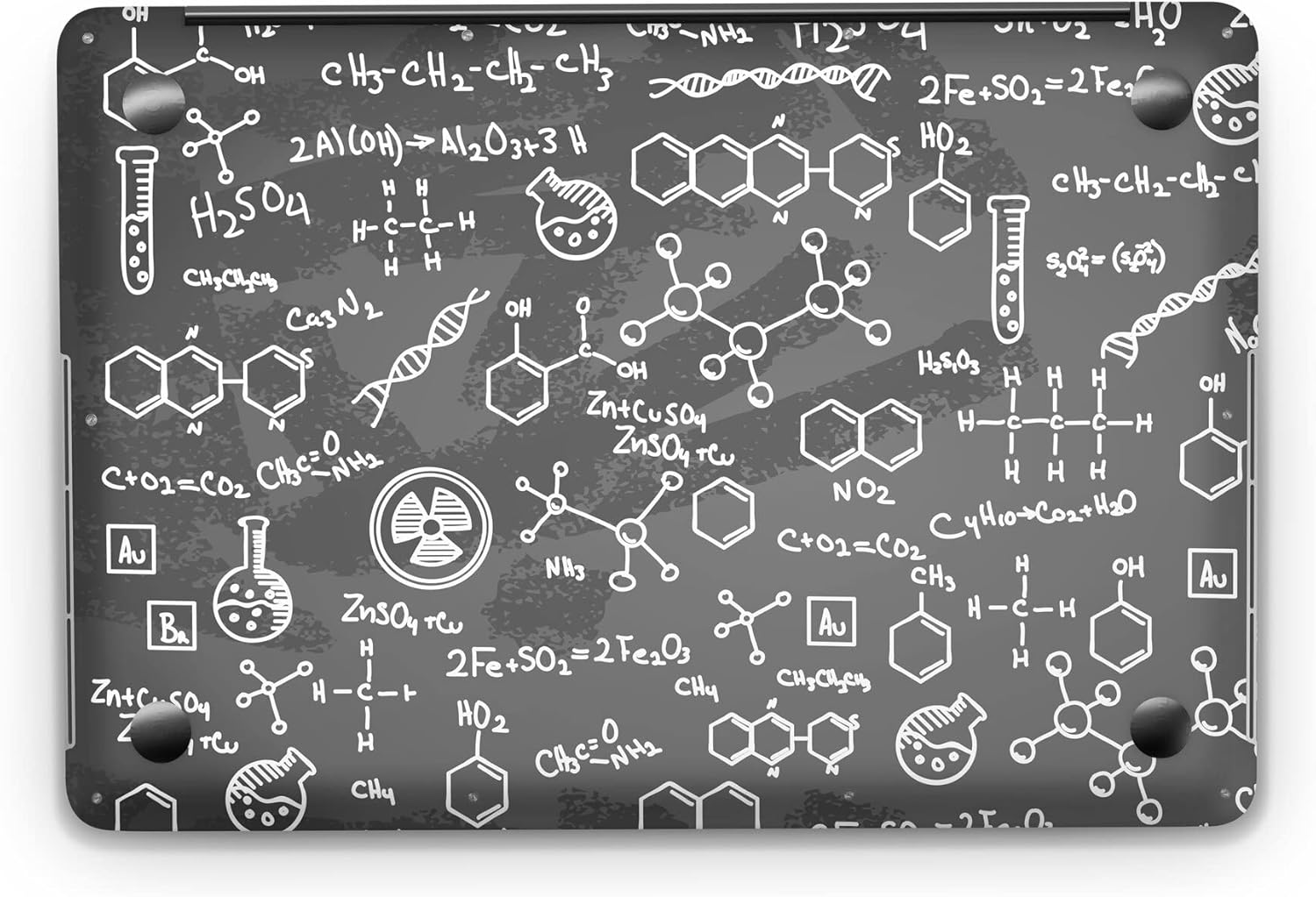 Sticker Master Chemistry Blackboard Evrensel Sticker Dizüstü Bilgisayar Vinil Sticker Decal  12" 13" 13.3" 14" 15" 15.4" 15.6 inç Dizüstü Bilgisayar Çıkartma Koruyucu Macbook Asus Acer Hp Lenovo Huawei Dell İçin - Sticker Master