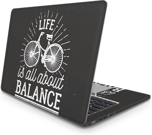 Sticker Master Bicycle Evrensel Sticker Dizüstü Bilgisayar Vinil Sticker Decal 12" 13" 13.3" 14" 15" 15.4" 15.6 inç Dizüstü Bilgisayar Çıkartma Koruyucu Macbook Asus Acer Hp Lenovo Huawei Dell İçin