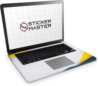 Sticker Master Gray Blue Evrensel Sticker Dizüstü Bilgisayar Vinil Sticker Decal 12" 13" 13.3" 14" 15" 15.4" 15.6 inç Dizüstü Bilgisayar Çıkartma Koruyucu Macbook Asus Acer Hp Lenovo Huawei Dell İçin Sticker Master