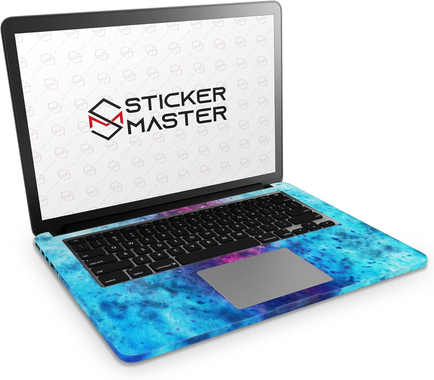 Sticker Master Colorful Dust 4 Evrensel Sticker Dizüstü Bilgisayar Vinil Sticker Decal 12" 13" 13.3" 14" 15" 15.4" 15.6 inç Dizüstü Bilgisayar Çıkartma Koruyucu Macbook Asus Acer Hp Lenovo Huawei Dell İçin