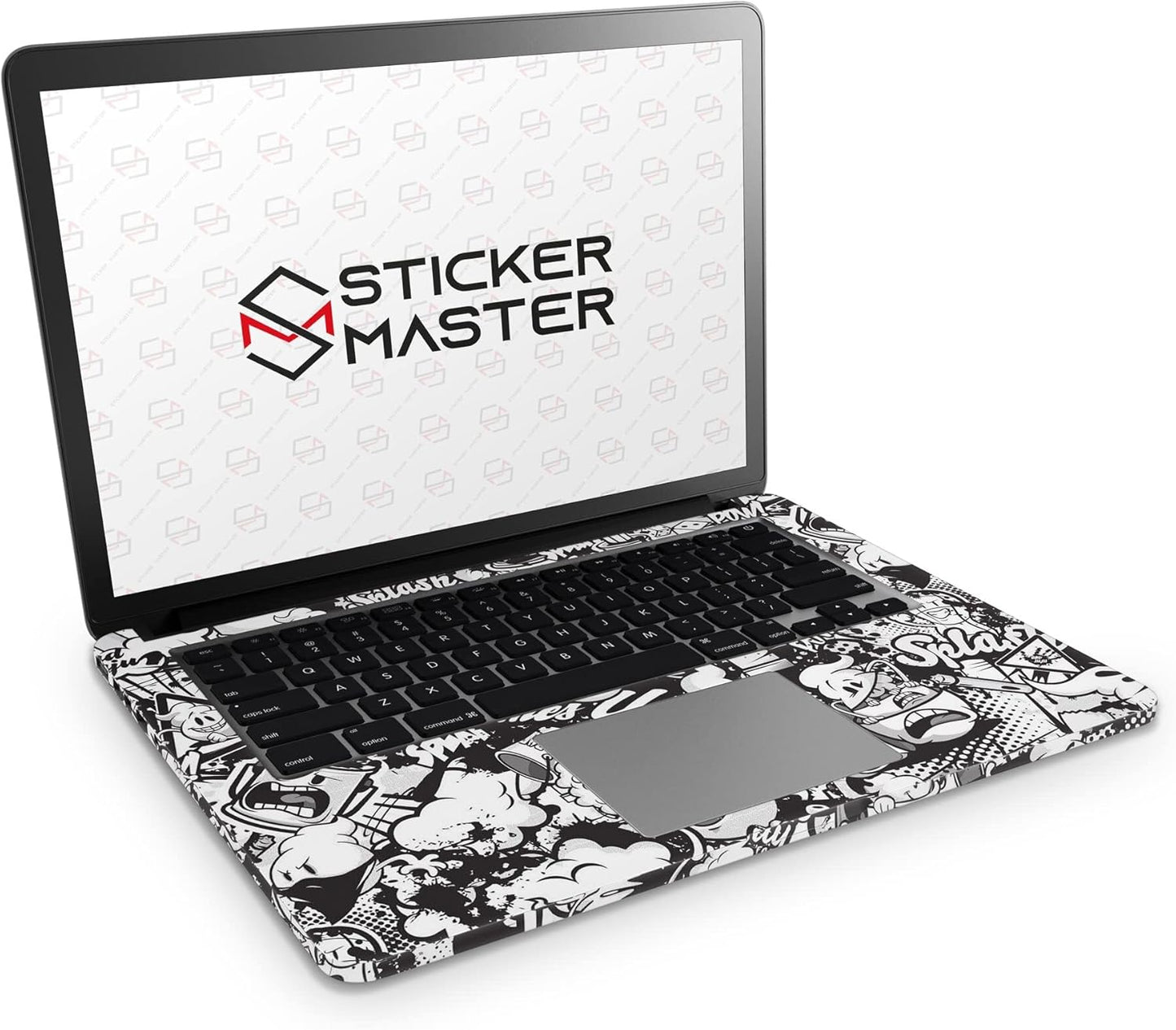 Sticker Master Stickerbomb 4 Evrensel Sticker Dizüstü Bilgisayar Vinil Sticker Decal 12" 13" 13.3" 14" 15" 15.4" 15.6 inç Dizüstü Bilgisayar Çıkartma Koruyucu Macbook Asus Acer Hp Lenovo Huawei Dell İçin