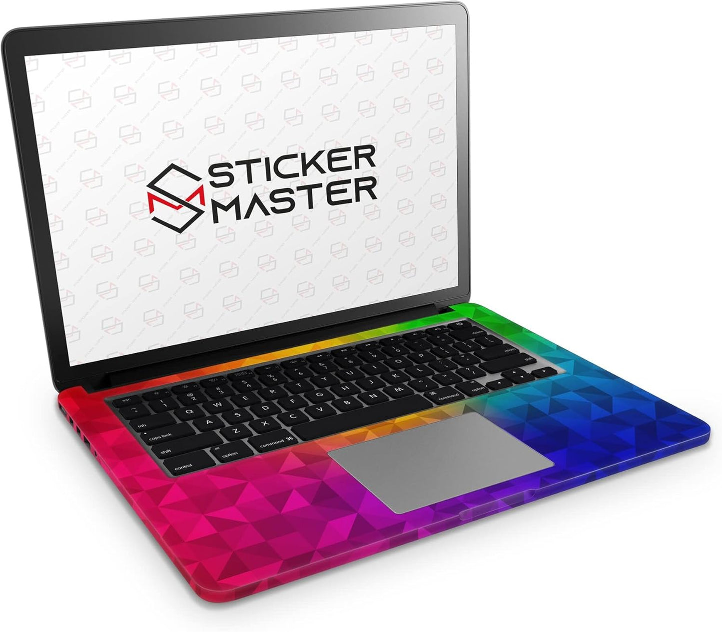 Sticker Master Multicolored Mosaic Protective Evrensel Sticker Dizüstü Bilgisayar Vinil Sticker Decal 12" 13" 13.3" 14" 15" 15.4" 15.6 inç Dizüstü Bilgisayar Çıkartma Koruyucu Macbook Asus Acer Hp Lenovo Huawei Dell İçin
