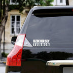 Sticker Master Bize Her Şey Normal Motorsiklet,Kask,Laptop,Motor Ve Oto Araç Sticker 20 X 8 Cm