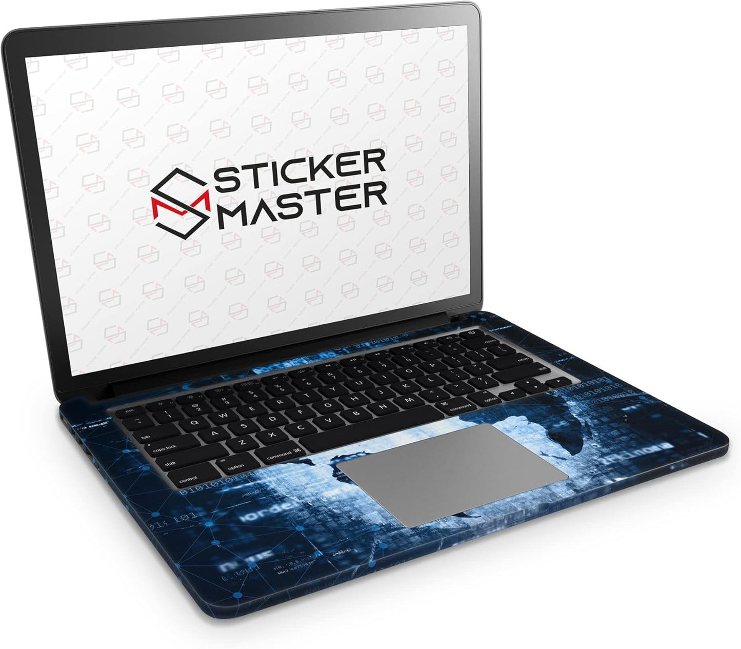 Sticker Master 3D Programming World Evrensel Sticker Dizüstü Bilgisayar Vinil Sticker Decal 12" 13" 13.3" 14" 15" 15.4" 15.6 inç Dizüstü Bilgisayar Çıkartma Koruyucu Macbook Asus Acer Hp Lenovo Huawei Dell İçin
