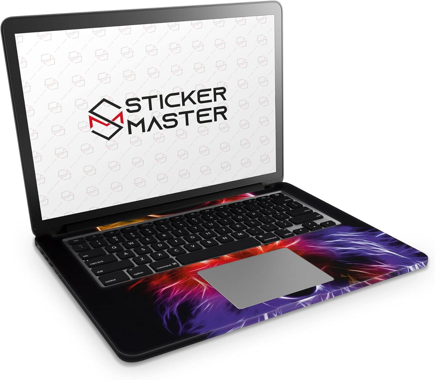Sticker Master Wolf Universal Laptop Vinyl Sticker Decal 12" 13" 13.3" 14" 15" 15.4" 15.6 inch Laptop Sticker Protector for Macbook Asus Acer HP Lenovo Huawei Dell