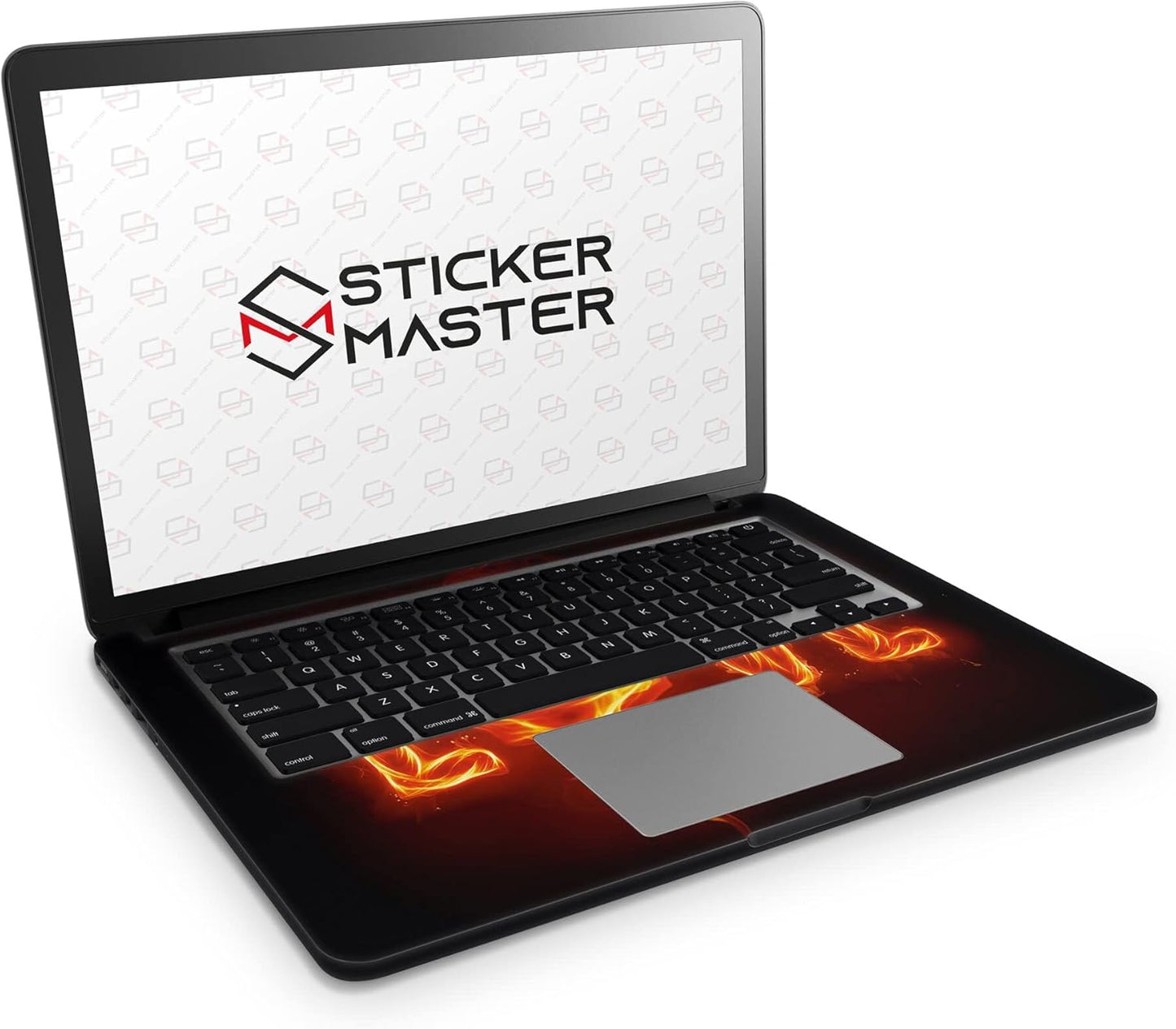 Sticker Master Love Flame Universal Laptop Vinyl Sticker Decal 12" 13" 13.3" 14" 15" 15.4" 15.6 inch Laptop Sticker Protector for Macbook Asus Acer HP Lenovo Huawei Dell