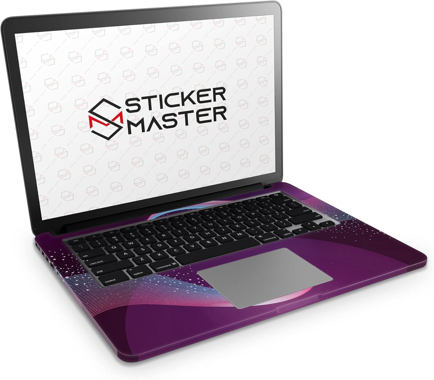 Sticker Master Violet Evrensel Sticker Dizüstü Bilgisayar Vinil Sticker Decal 12" 13" 13.3" 14" 15" 15.4" 15.6 inç Dizüstü Bilgisayar Çıkartma Koruyucu Macbook Asus Acer Hp Lenovo Huawei Dell İçin
