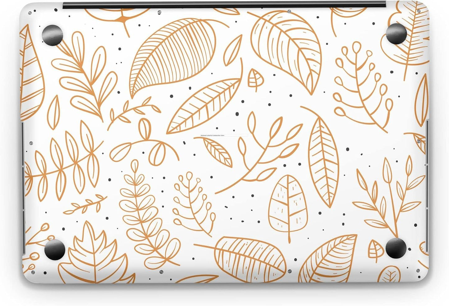Sticker Master Autumn Background With Leaves Universal Laptop Vinyl Sticker Decal 12" 13" 13.3" 14" 15" 15.4" 15.6 inch Laptop Sticker Protector for Macbook Asus Acer Hp Lenovo Huawei Dell