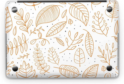 Sticker Master Autumn Background With Leaves Evrensel Sticker Dizüstü Bilgisayar Vinil Sticker Decal 12" 13" 13.3" 14" 15" 15.4" 15.6 inç Dizüstü Bilgisayar Çıkartma Koruyucu Macbook Asus Acer Hp Lenovo Huawei Dell İçin Sticker Master