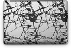 Sticker Master White Rock Pattern Evrensel Sticker Dizüstü Bilgisayar Vinil Sticker Decal 12" 13" 13.3" 14" 15" 15.4" 15.6 inç Dizüstü Bilgisayar Çıkartma Koruyucu Macbook Asus Acer Hp Lenovo Huawei Dell İçin