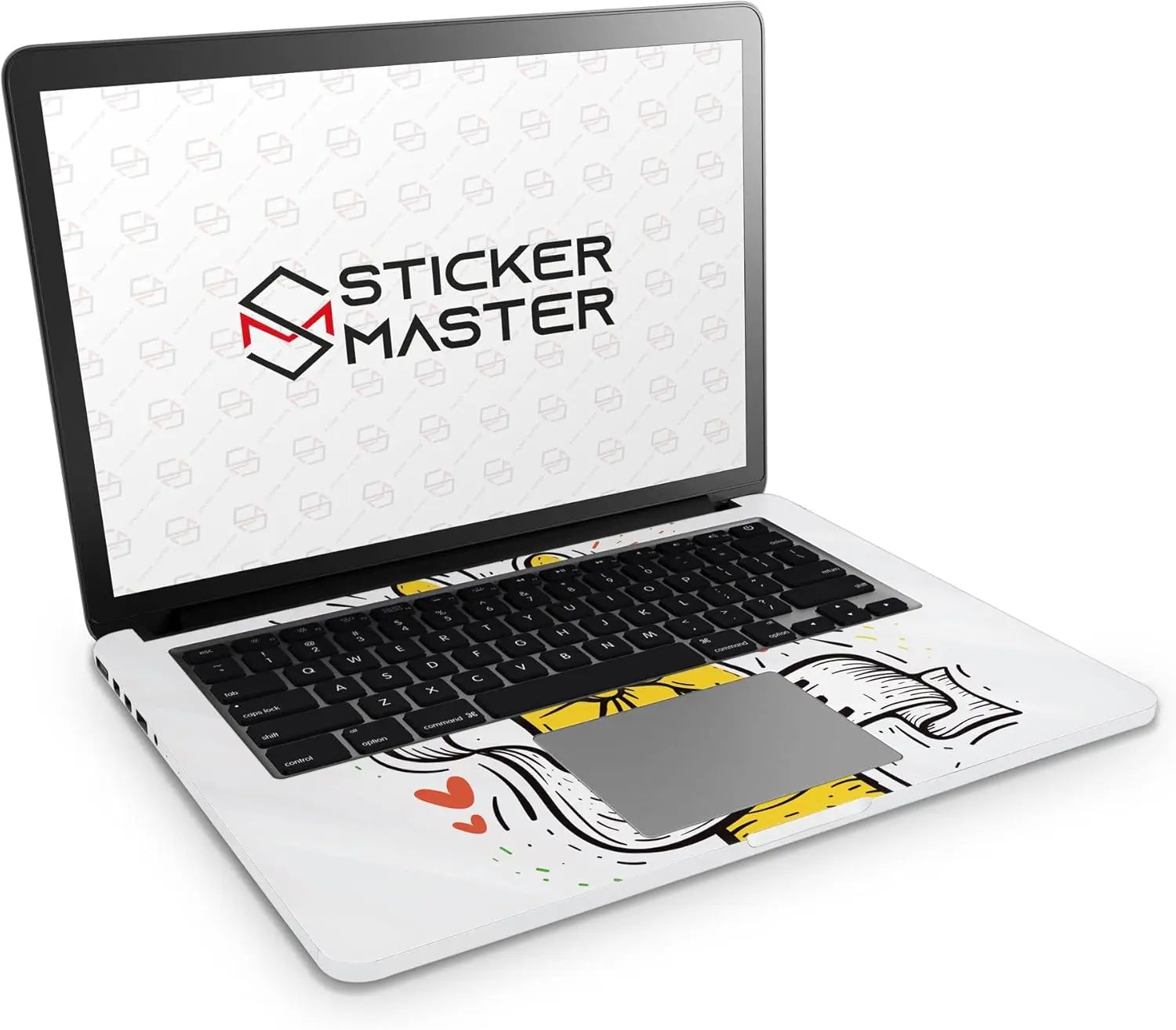 Sticker Master Love Peace Evrensel Sticker Dizüstü Bilgisayar Vinil Sticker Decal 12" 13" 13.3" 14" 15" 15.4" 15.6 inç Dizüstü Bilgisayar Çıkartma Koruyucu Macbook Asus Acer Hp Lenovo Huawei Dell İçin - Sticker Master