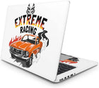 Yarış Arabası Laptop Sticker Extreme Racing Seti | Sticker Master