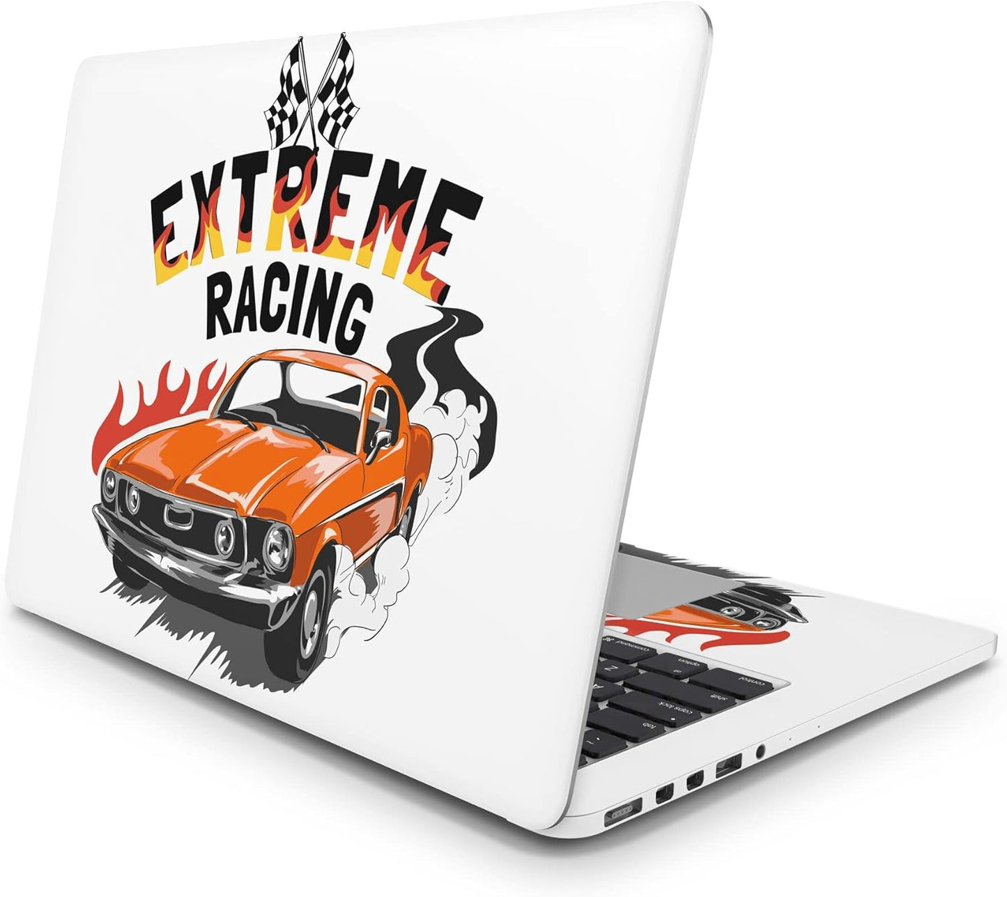Sticker Master Cool Cars Evrensel Sticker Dizüstü Bilgisayar Vinil Sticker Decal 12" 13" 13.3" 14" 15" 15.4" 15.6 inç Dizüstü Bilgisayar Çıkartma Koruyucu Macbook Asus Acer Hp Lenovo Huawei Dell İçin