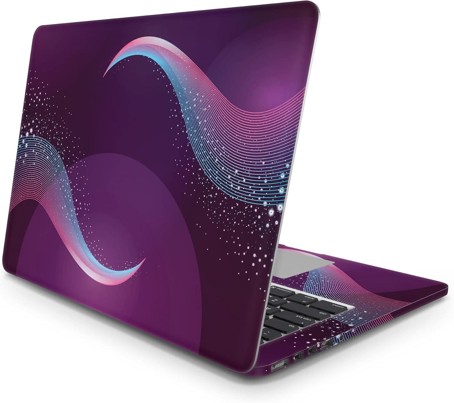 Sticker Master Violet Evrensel Sticker Dizüstü Bilgisayar Vinil Sticker Decal 12" 13" 13.3" 14" 15" 15.4" 15.6 inç Dizüstü Bilgisayar Çıkartma Koruyucu Macbook Asus Acer Hp Lenovo Huawei Dell İçin