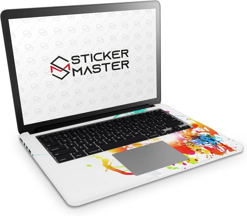 Sticker Master Abstract Splatters Evrensel Sticker Dizüstü Bilgisayar Vinil Sticker Decal 12" 13" 13.3" 14" 15" 15.4" 15.6 inç Dizüstü Bilgisayar Çıkartma Koruyucu Macbook Asus Acer Hp Lenovo Huawei Dell İçin - Sticker Master