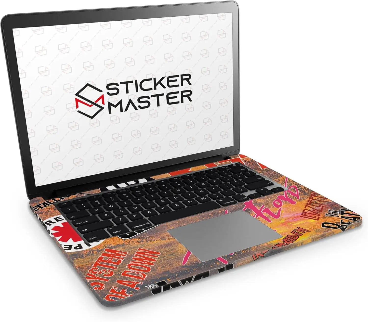Sticker Master Rock Evrensel Sticker Dizüstü Bilgisayar Vinil Sticker Decal 12" 13" 13.3" 14" 15" 15.4" 15.6 inç Dizüstü Bilgisayar Çıkartma Koruyucu Macbook Asus Acer Hp Lenovo Huawei Dell İçin Sticker Master