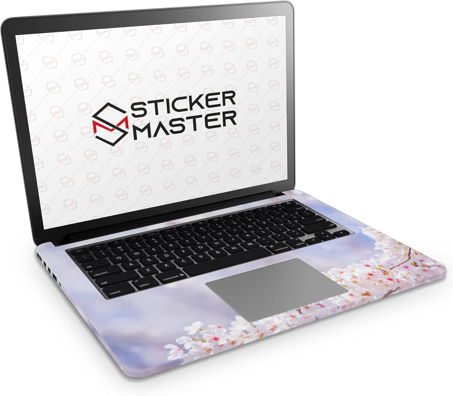 Sticker Master Spring Blossom Flower Evrensel Sticker Dizüstü Bilgisayar Vinil Sticker Decal 12" 13" 13.3" 14" 15" 15.4" 15.6 inç Dizüstü Bilgisayar Çıkartma Koruyucu Macbook Asus Acer Hp Lenovo Huawei Dell İçin - Sticker Master