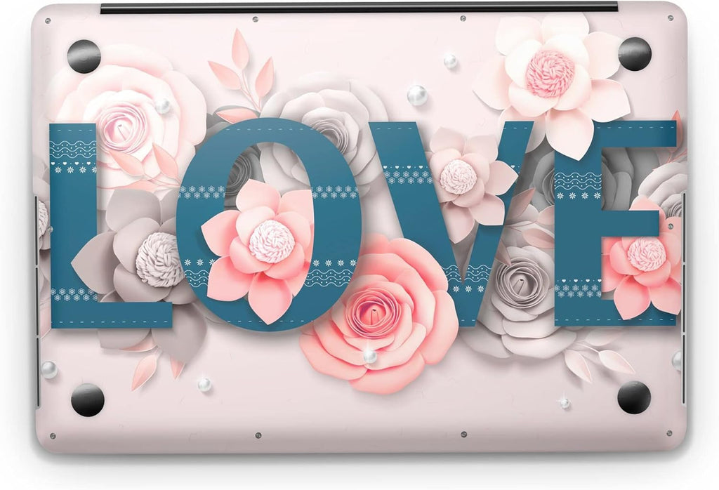 Sticker Master Love 3D Protective Evrensel Sticker Dizüstü Bilgisayar Vinil Sticker Decal 12" 13" 13.3" 14" 15" 15.4" 15.6 inç Dizüstü Bilgisayar Çıkartma Koruyucu Macbook Asus Acer Hp Lenovo Huawei Dell İçin