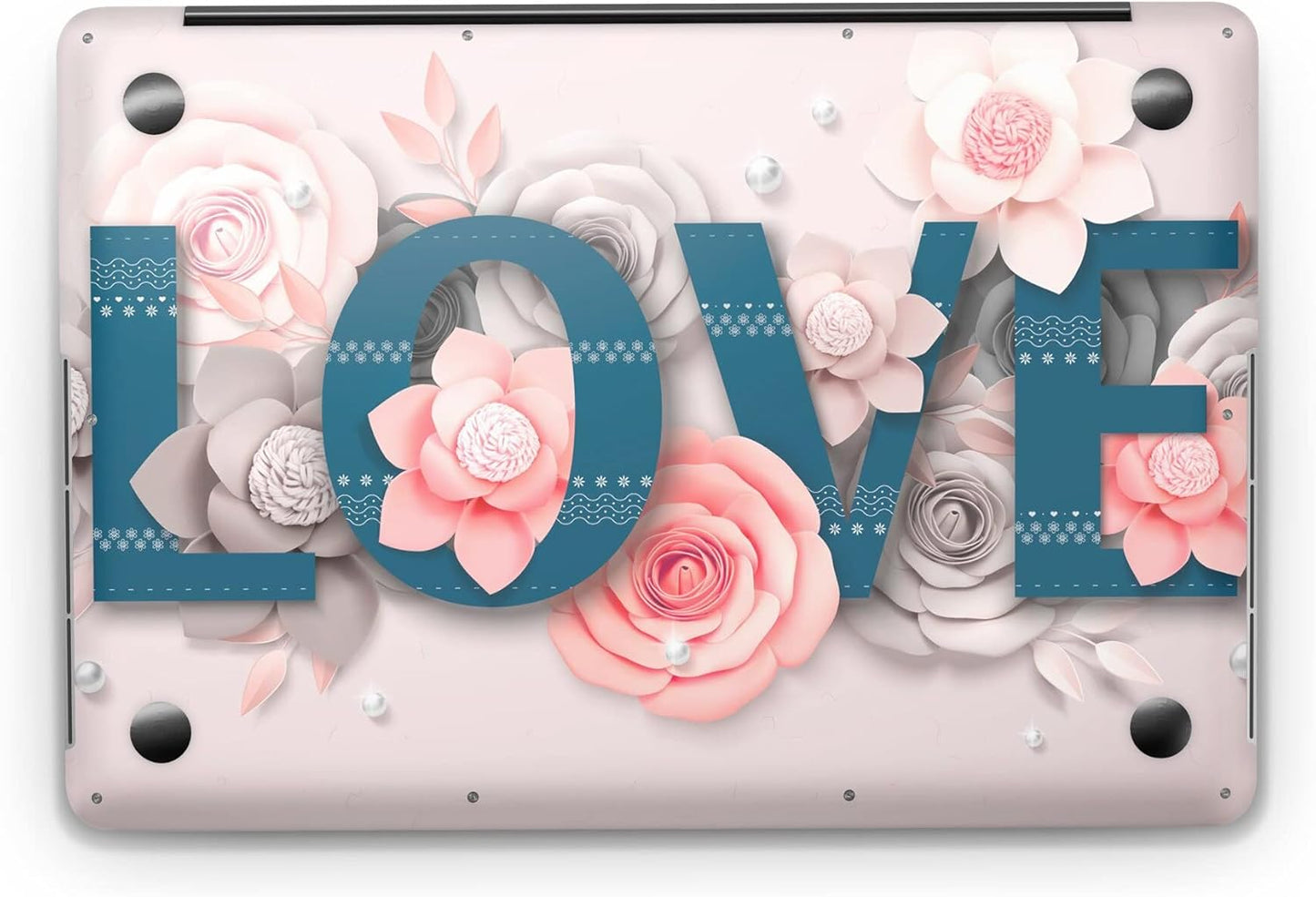 Sticker Master Love 3D Protective Evrensel Sticker Dizüstü Bilgisayar Vinil Sticker Decal 12" 13" 13.3" 14" 15" 15.4" 15.6 inç Dizüstü Bilgisayar Çıkartma Koruyucu Macbook Asus Acer Hp Lenovo Huawei Dell İçin