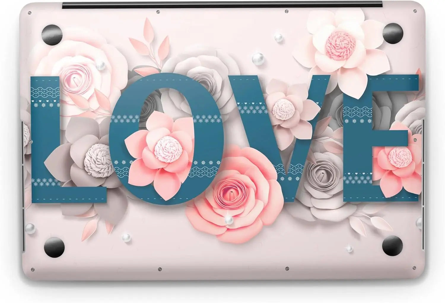 Sticker Master Love 3D Protective Evrensel Sticker Dizüstü Bilgisayar Vinil Sticker Decal 12" 13" 13.3" 14" 15" 15.4" 15.6 inç Dizüstü Bilgisayar Çıkartma Koruyucu Macbook Asus Acer Hp Lenovo Huawei Dell İçin Sticker Master