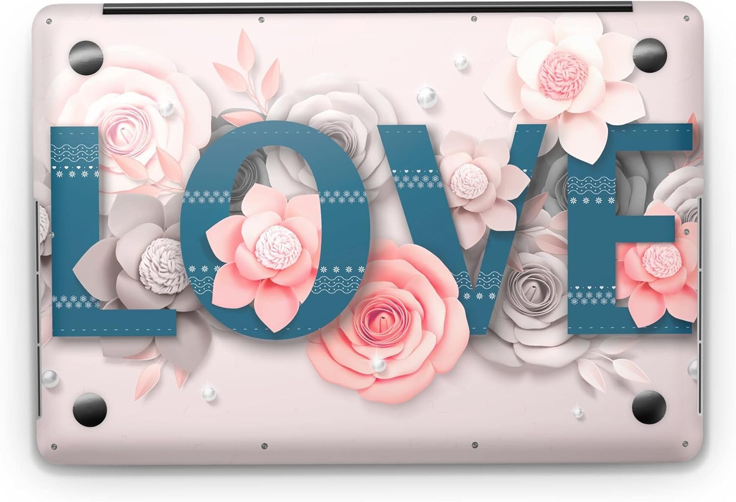 Sticker Master Love 3D Protective Evrensel Sticker Dizüstü Bilgisayar Vinil Sticker Decal 12" 13" 13.3" 14" 15" 15.4" 15.6 inç Dizüstü Bilgisayar Çıkartma Koruyucu Macbook Asus Acer Hp Lenovo Huawei Dell İçin
