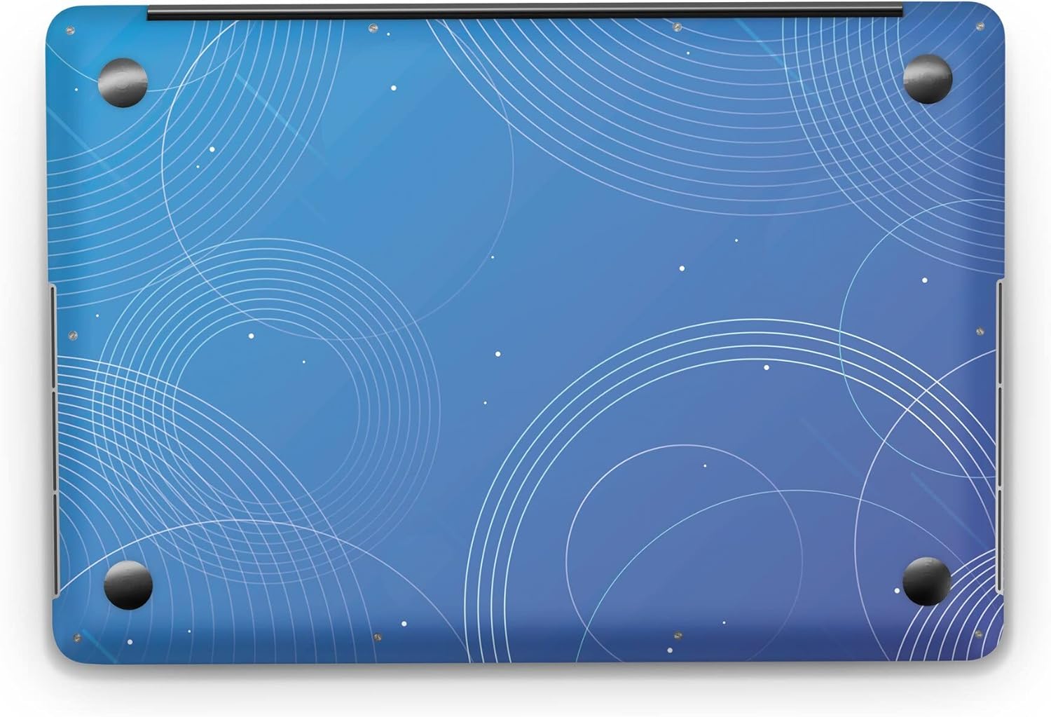 Sticker Master Circles Abstract Evrensel Sticker Dizüstü Bilgisayar Vinil Sticker Decal 12" 13" 13.3" 14" 15" 15.4" 15.6 inç Dizüstü Bilgisayar Çıkartma Koruyucu Macbook Asus Acer Hp Lenovo Huawei Dell İçin