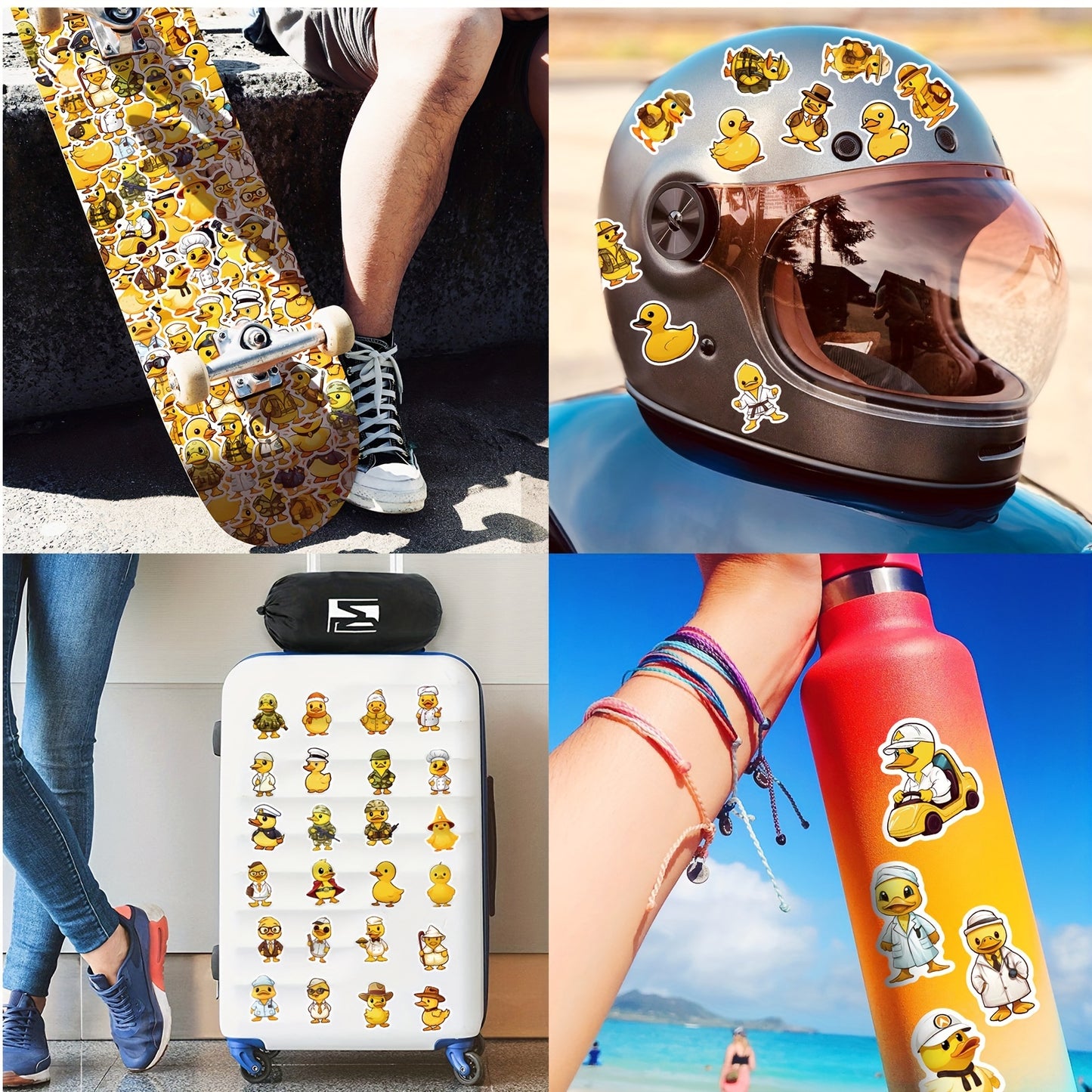 Sarı Ördek Sticker Seti 50’li | Sticker Master