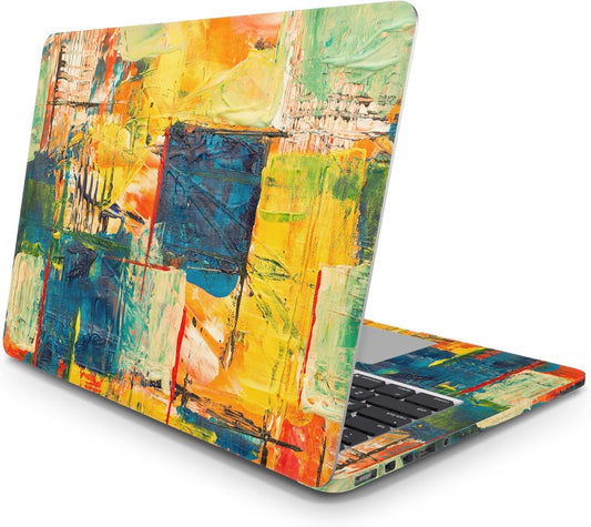 Sticker Master Abstract Expressionism Evrensel Sticker Dizüstü Bilgisayar Vinil Sticker Decal 12" 13" 13.3" 14" 15" 15.4" 15.6 inç Dizüstü Bilgisayar Çıkartma Koruyucu Macbook Asus Acer Hp Lenovo Huawei Dell İçin