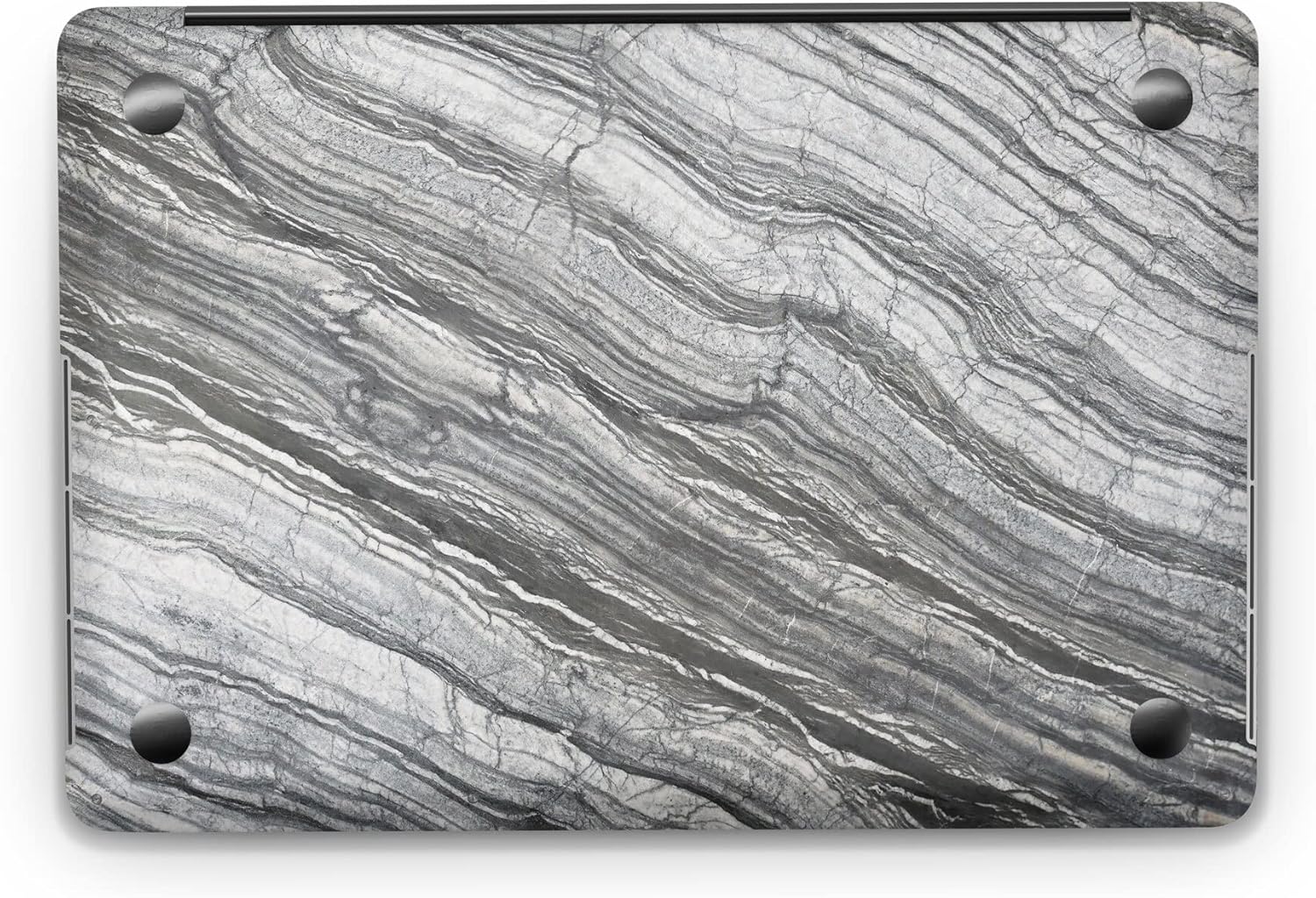 Sticker Master Black Marble Texture Background Evrensel Sticker Dizüstü Bilgisayar Vinil Sticker Decal 12" 13" 13.3" 14" 15" 15.4" 15.6 inç Dizüstü Bilgisayar Çıkartma Koruyucu Macbook Asus Acer Hp Lenovo Huawei Dell İçin
