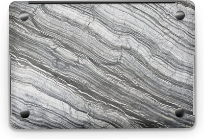 Sticker Master Black Marble Texture Background Evrensel Sticker Dizüstü Bilgisayar Vinil Sticker Decal 12" 13" 13.3" 14" 15" 15.4" 15.6 inç Dizüstü Bilgisayar Çıkartma Koruyucu Macbook Asus Acer Hp Lenovo Huawei Dell İçin Sticker Master