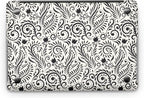 Sticker Master Vintage Ornamental Evrensel Sticker Dizüstü Bilgisayar Vinil Sticker Decal 12" 13" 13.3" 14" 15" 15.4" 15.6 inç Dizüstü Bilgisayar Çıkartma Koruyucu Macbook Asus Acer Hp Lenovo Huawei Dell İçin - Sticker Master