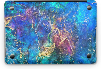 Sticker Master DIY Colorful Marble Evrensel Sticker Dizüstü Bilgisayar Vinil Sticker Decal 12" 13" 13.3" 14" 15" 15.4" 15.6 inç Dizüstü Bilgisayar Çıkartma Koruyucu Macbook Asus Acer Hp Lenovo Huawei Dell İçin Sticker Master