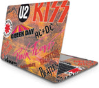 Sticker Master Rock Evrensel Sticker Dizüstü Bilgisayar Vinil Sticker Decal 12" 13" 13.3" 14" 15" 15.4" 15.6 inç Dizüstü Bilgisayar Çıkartma Koruyucu Macbook Asus Acer Hp Lenovo Huawei Dell İçin