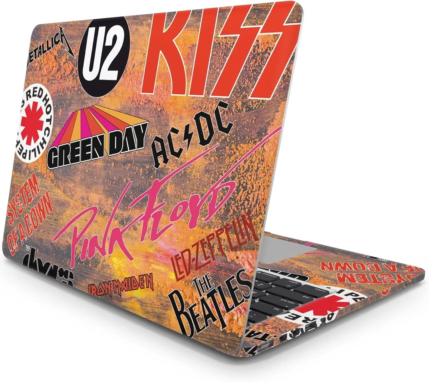 Sticker Master Rock Evrensel Sticker Dizüstü Bilgisayar Vinil Sticker Decal 12" 13" 13.3" 14" 15" 15.4" 15.6 inç Dizüstü Bilgisayar Çıkartma Koruyucu Macbook Asus Acer Hp Lenovo Huawei Dell İçin Sticker Master
