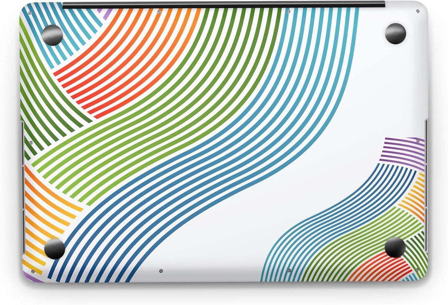 Sticker Master Colors and Lines Evrensel Sticker Dizüstü Bilgisayar Vinil Sticker Decal 12" 13" 13.3" 14" 15" 15.4" 15.6 inç Dizüstü Bilgisayar Çıkartma Koruyucu Macbook Asus Acer Hp Lenovo Huawei Dell İçin