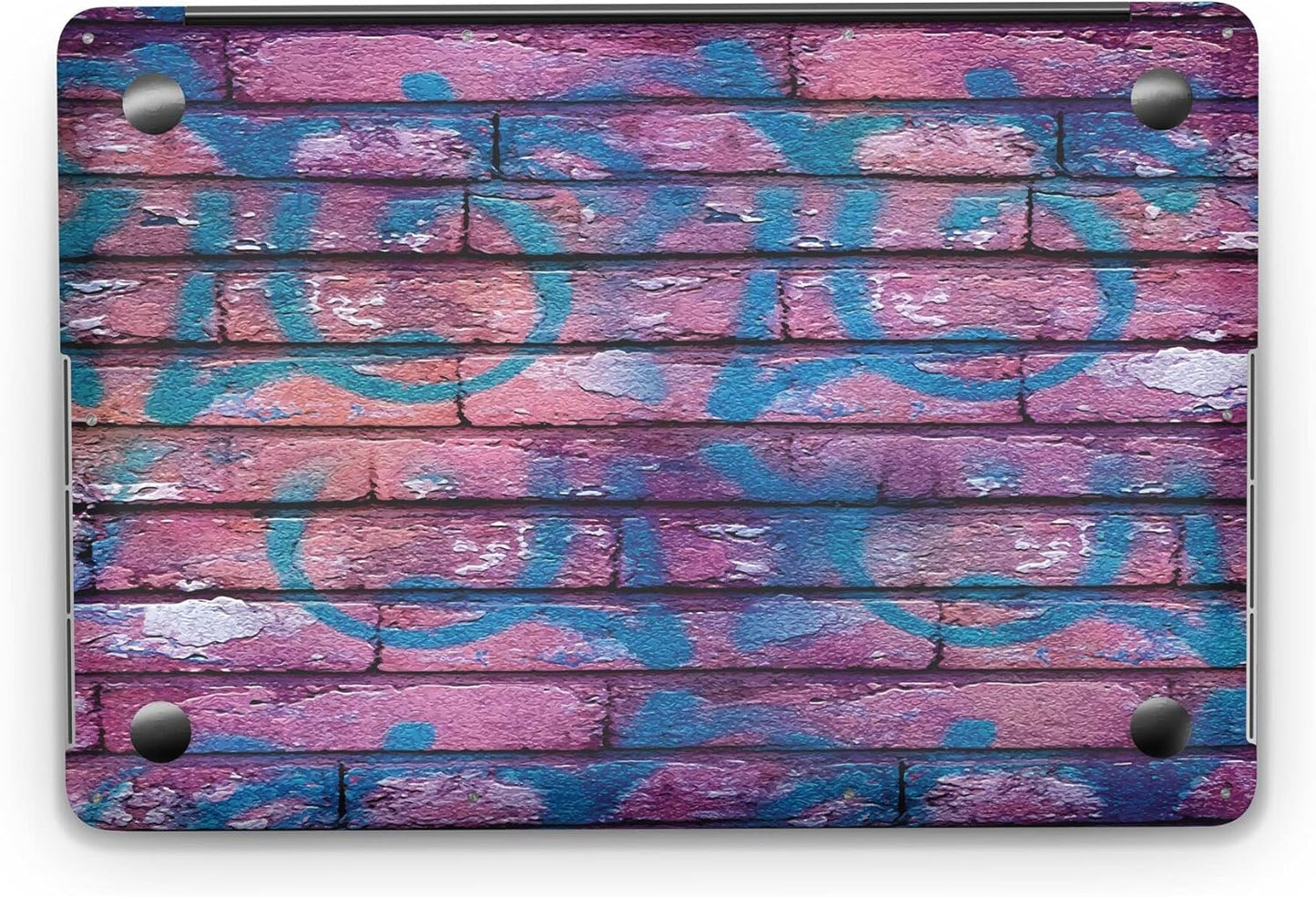 Sticker Master Graffiti Brick Evrensel Sticker Dizüstü Bilgisayar Vinil Sticker Decal 12" 13" 13.3" 14" 15" 15.4" 15.6 inç Dizüstü Bilgisayar Çıkartma Koruyucu Macbook Asus Acer Hp Lenovo Huawei Dell İçin