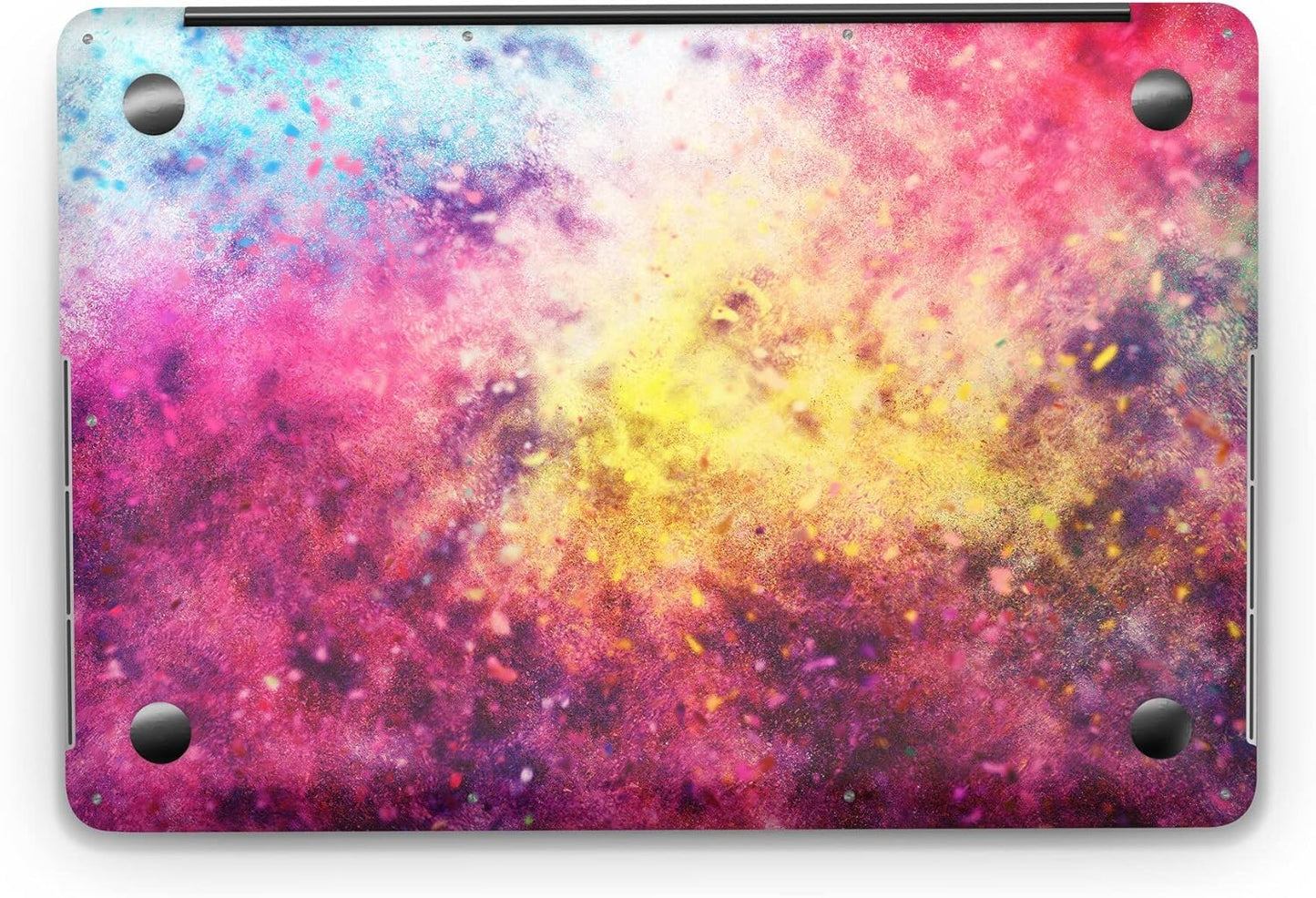 Sticker Master Colorful Dust 7 Evrensel Sticker Dizüstü Bilgisayar Vinil Sticker Decal 12" 13" 13.3" 14" 15" 15.4" 15.6 inç Dizüstü Bilgisayar Çıkartma Koruyucu Macbook Asus Acer Hp Lenovo Huawei Dell İçin