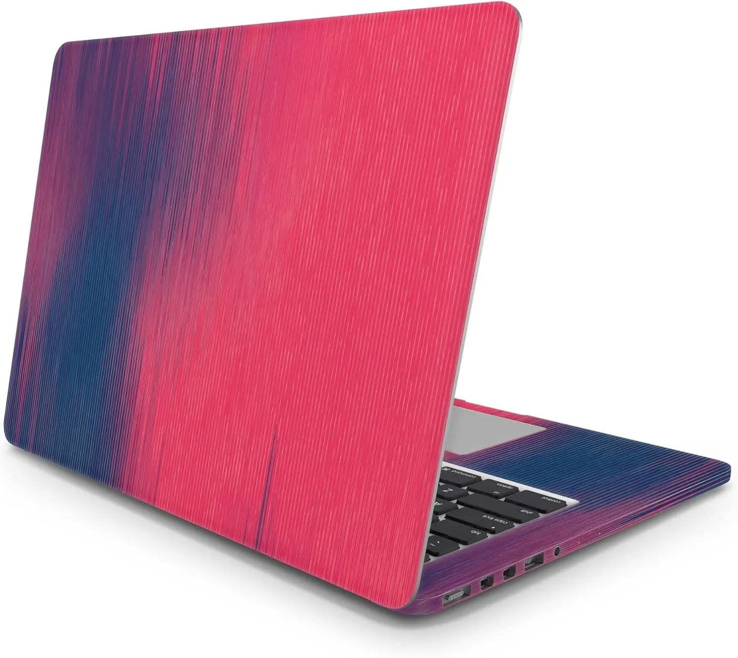 Sticker Master Abstract Duotone Lines Evrensel Sticker Dizüstü Bilgisayar Vinil Sticker Decal 12" 13" 13.3" 14" 15" 15.4" 15.6 inç Dizüstü Bilgisayar Çıkartma Koruyucu Macbook Asus Acer Hp Lenovo Huawei Dell İçin Sticker Master