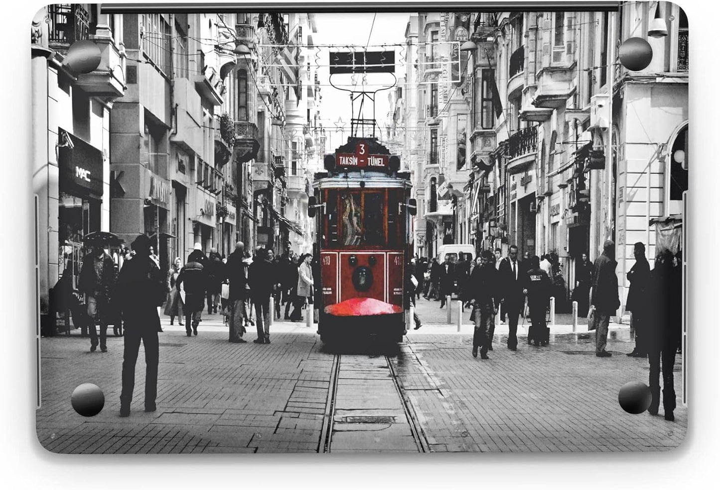 Sticker Master Taksim Tunel Evrensel Sticker Dizüstü Bilgisayar Vinil Sticker Decal 12" 13" 13.3" 14" 15" 15.4" 15.6 inç Dizüstü Bilgisayar Çıkartma Koruyucu Macbook Asus Acer Hp Lenovo Huawei Dell İçin - Sticker Master
