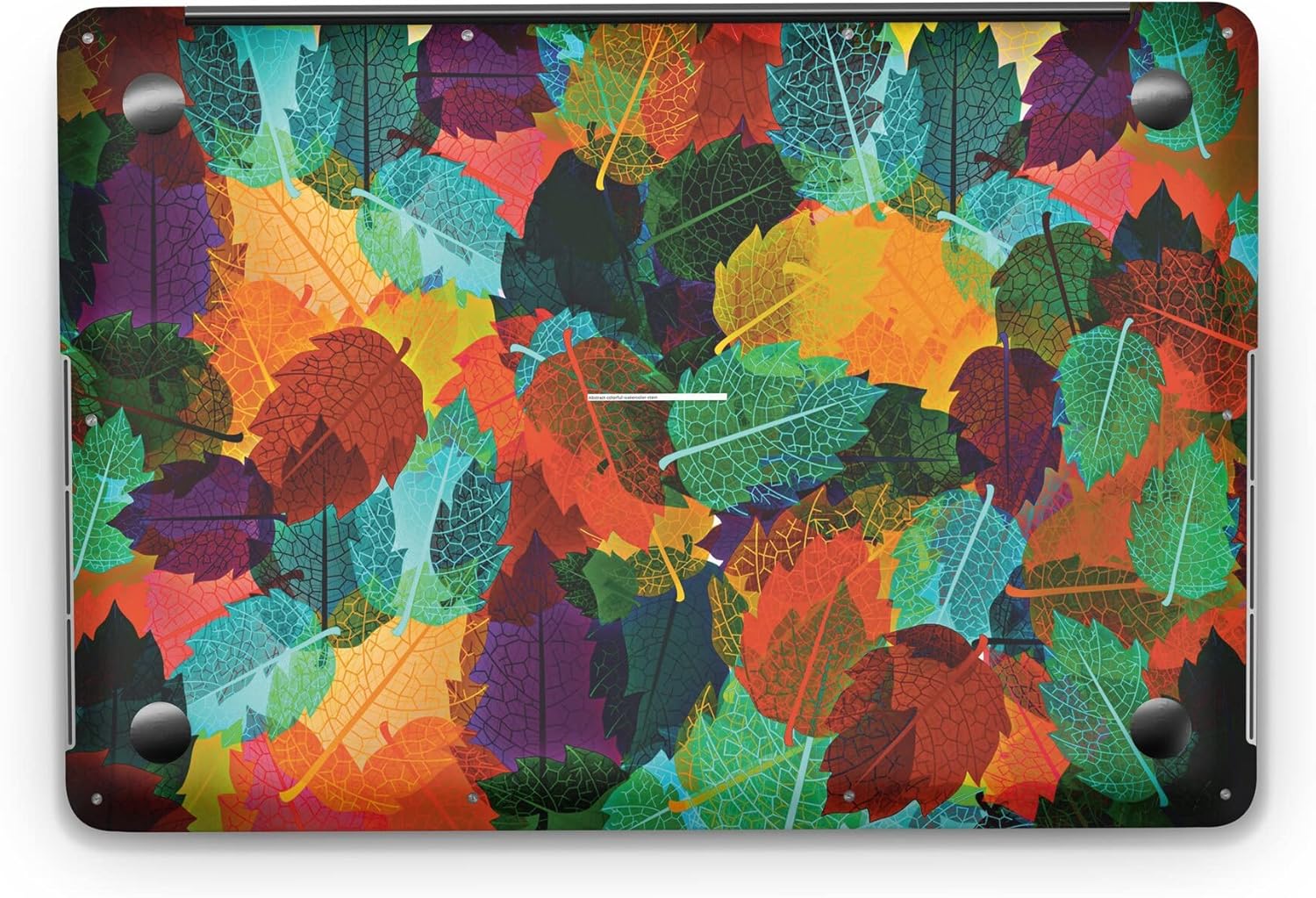 Sticker Master Autumn Leaves Evrensel Sticker Dizüstü Bilgisayar Vinil Sticker Decal 12" 13" 13.3" 14" 15" 15.4" 15.6 inç Dizüstü Bilgisayar Çıkartma Koruyucu Macbook Asus Acer Hp Lenovo Huawei Dell İçin