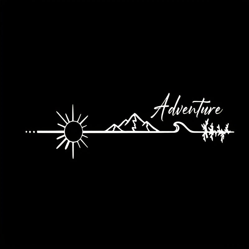 Sticker Master Adventure Karavan Doğa Sticker