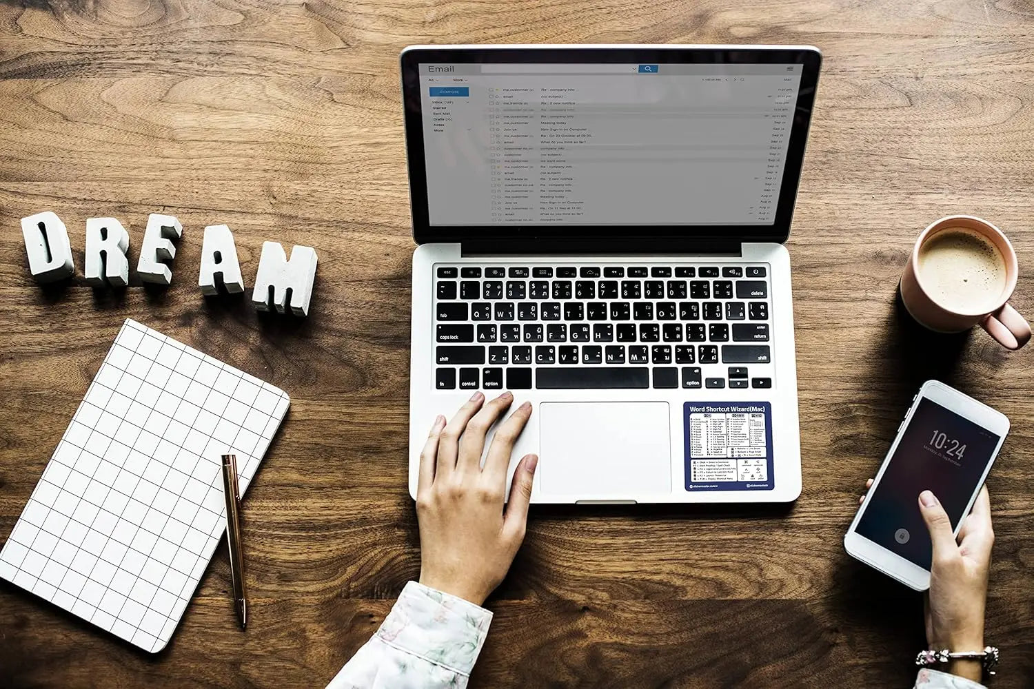 Microsoft Word İçin Referans Klavye Kısayolları Sticker Sticker Master