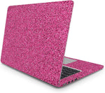 Sticker Master Glamour Pink Gold Glitter Evrensel Sticker Dizüstü Bilgisayar Vinil Sticker Decal 12" 13" 13.3" 14" 15" 15.4" 15.6 inç Dizüstü Bilgisayar Çıkartma Koruyucu Macbook Asus Acer Hp Lenovo Huawei Dell İçin Sticker Master