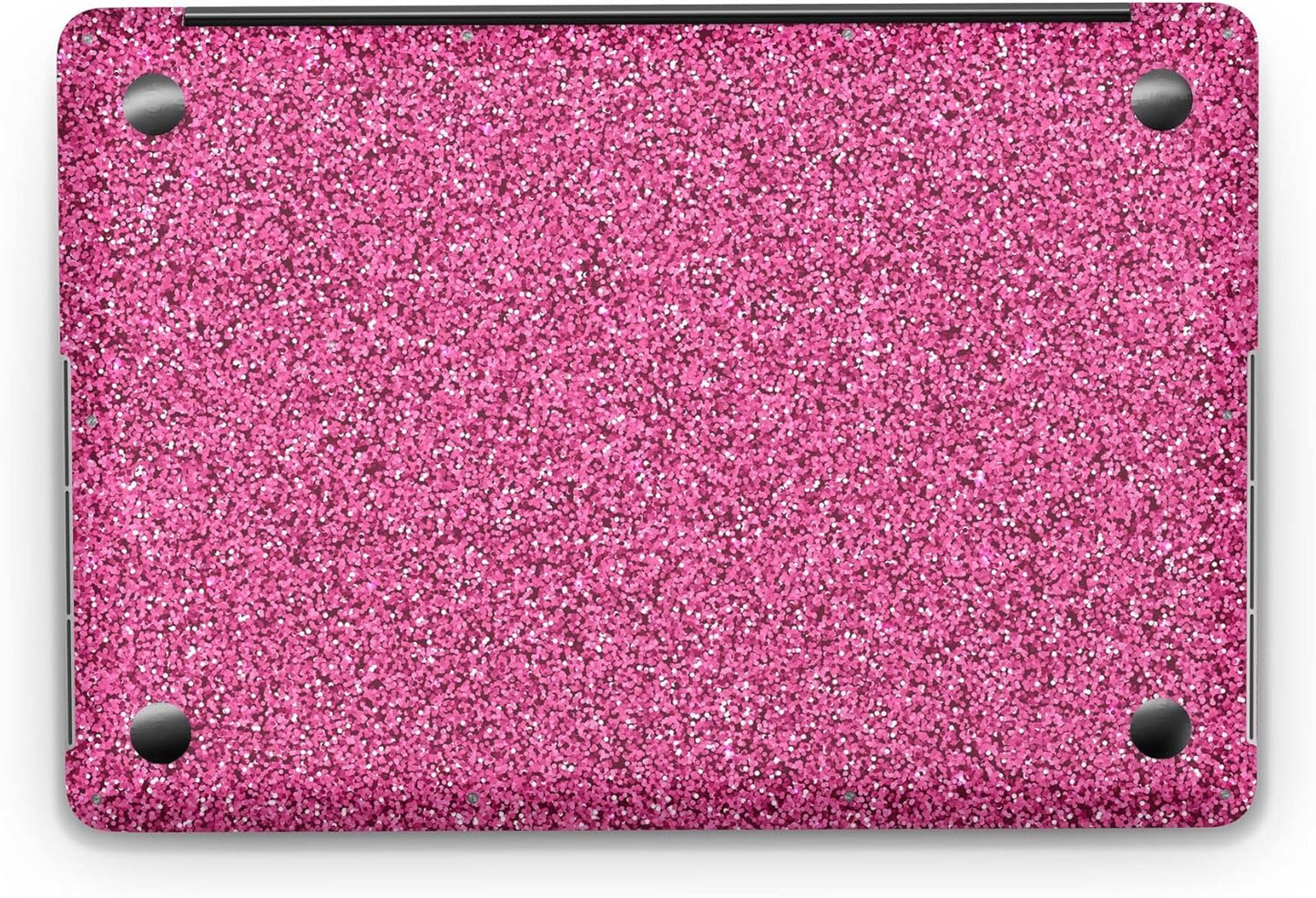 Sticker Master Glamour Pink Gold Glitter Universal Laptop Vinyl Sticker Decal 12" 13" 13.3" 14" 15" 15.4" 15.6 inch Laptop Sticker Protector for Macbook Asus Acer HP Lenovo Huawei Dell